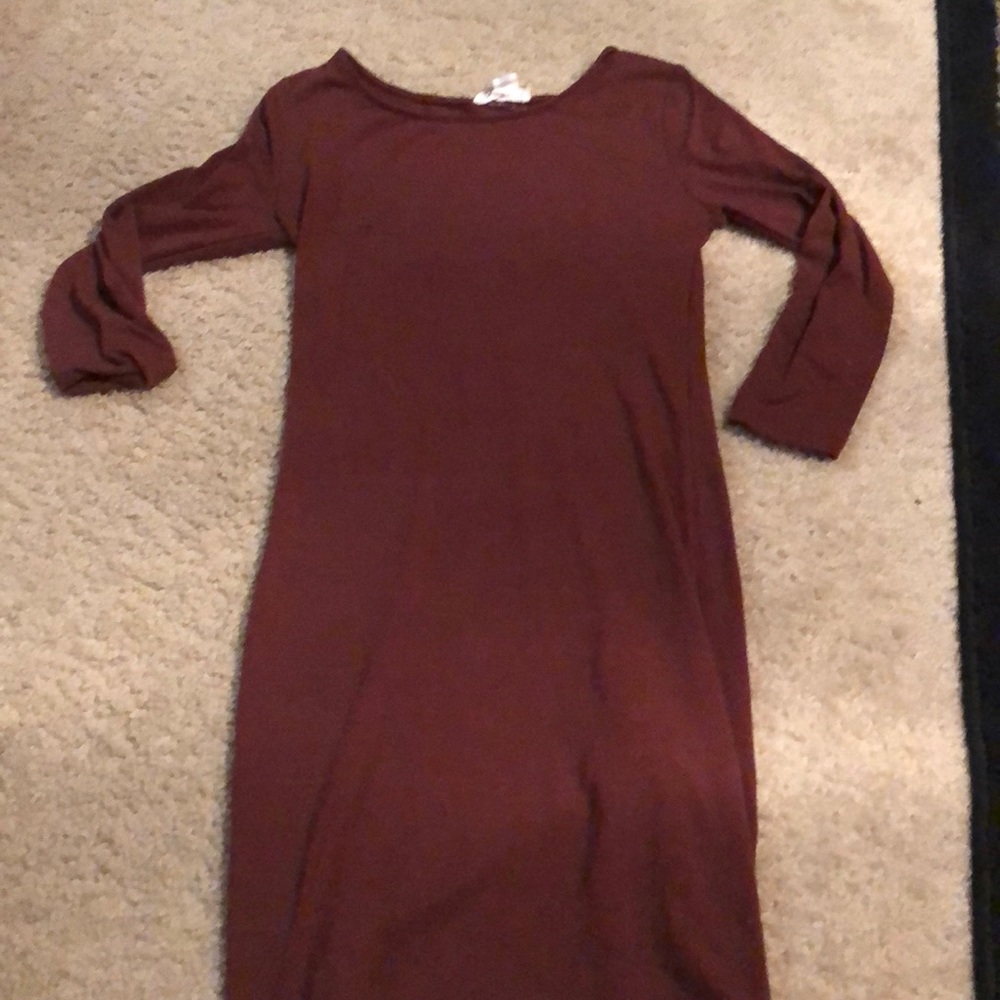 Body con long dress